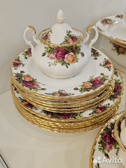 Сервиз столовый фарфор, Royal Albert