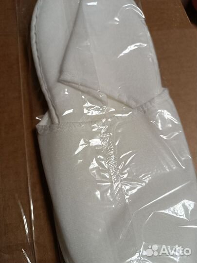 Тапочки одноразовые махр.эконом 100 пар