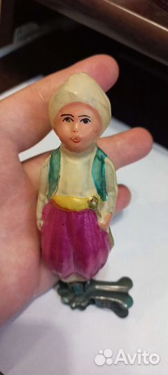 Аладин,маленький мук.елочная игрушка СССР