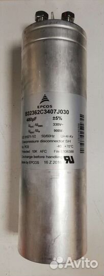 Конденсатор epcos B32362C3407J030