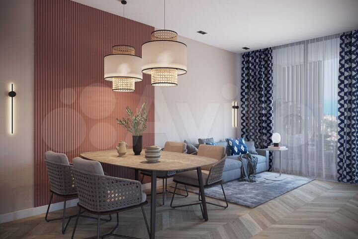 2-к. апартаменты, 67,1 м², 8/11 эт.