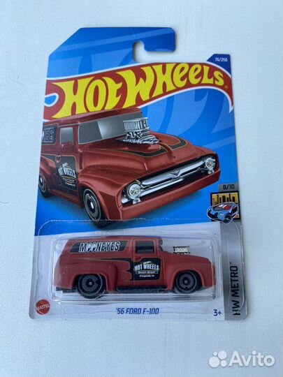 Hot wheels 56' Ford f-100