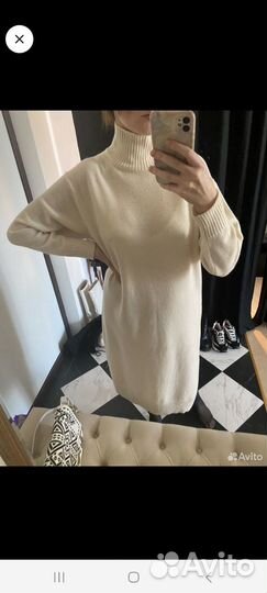 Uniqlo платье шерсть