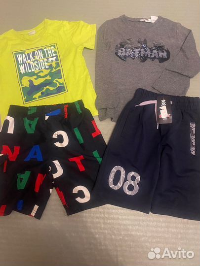 Пакет одежды на мальчика 110-116