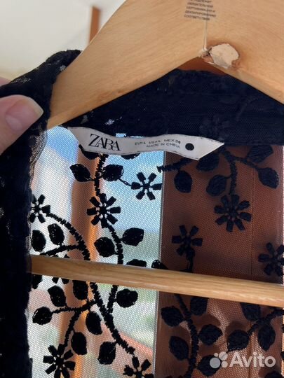 Накидка zara пляжная или под комбинацию