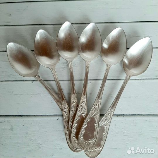 Мельхиоровые антикварные ложки СССР