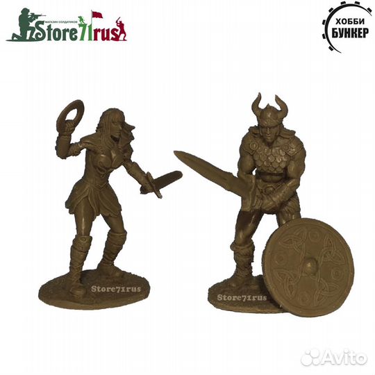 Солдатики Хобби Бункер - Конан и Зена