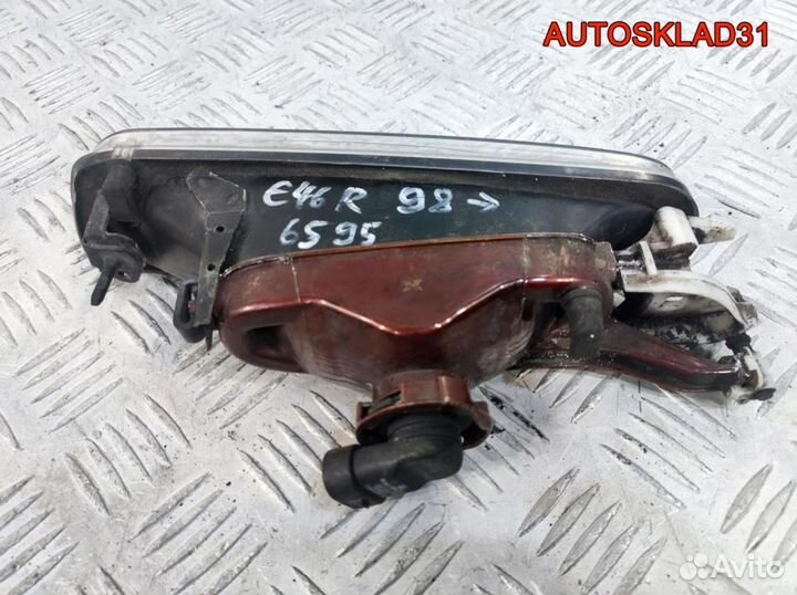 Фара противотуманная правая BMW E46 63178361952