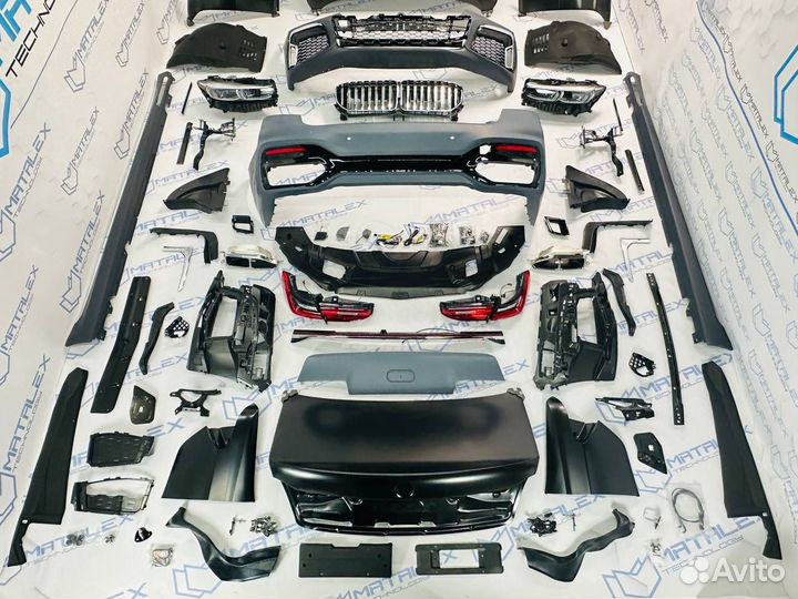 BMW F02 рестайлинг обвес в сборе