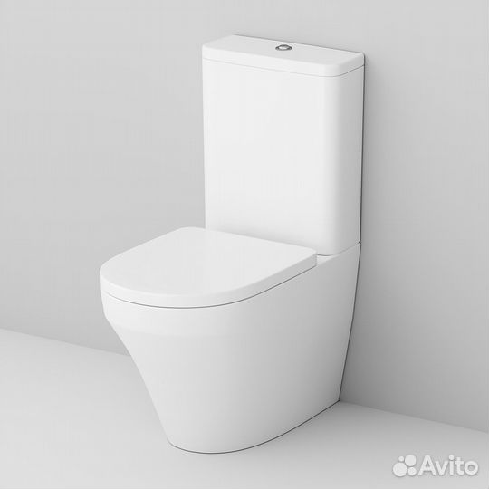 C508607WH Inspire, унитаз-компакт, универсальный