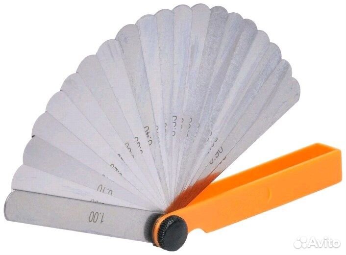 Набор щупов для установки зазора №20 0.05-1мм 100м