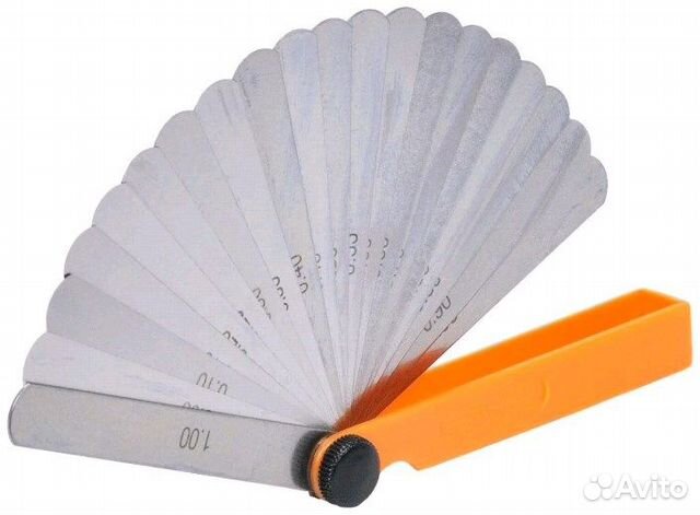 Набор щупов для установки зазора №20 0.05-1мм 100м