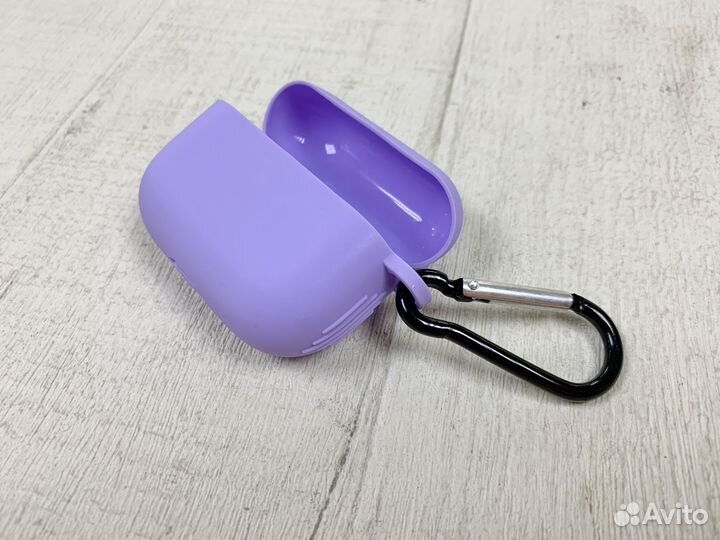 Силиконовый чехол Apple AirPods Pro c карабином