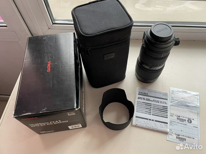 Объектив Sigma 70-200 mm F2.8