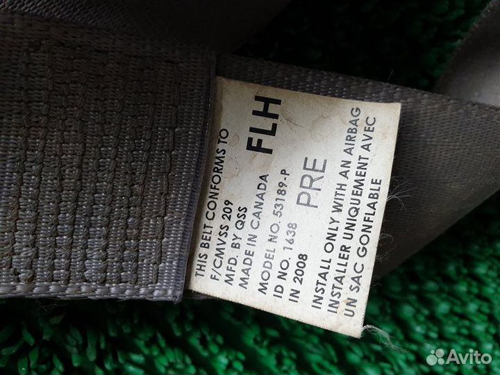 Ремень безопасности лев. перед. Toyota Prius