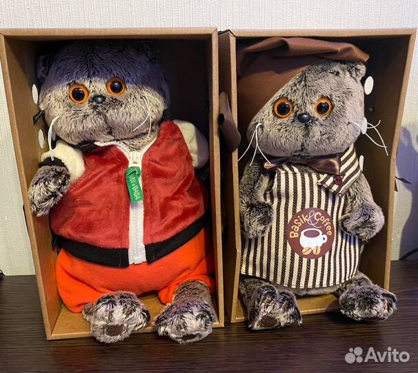 Мягкая игрушка кот басик