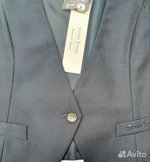 Жилет школьный д/д Silver Spoon. P. 134cm