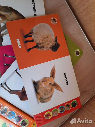 Игрушки. Книги со звуком малышам