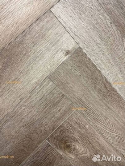 Кварцвиниловый ламинат елочка