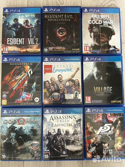 Диски ps4 игры для playstation 4