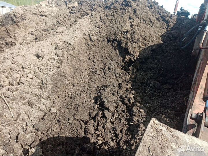 Земля, Навоз куриный, Помет куриный, Песок