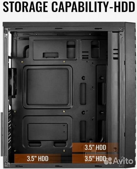 Корпус AeroCool Streak Black