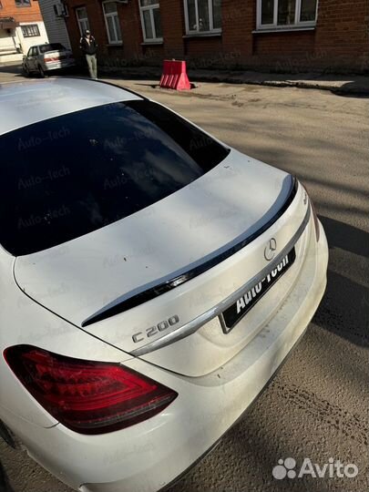 Спойлер Mercedes w205 C Class AMG 63