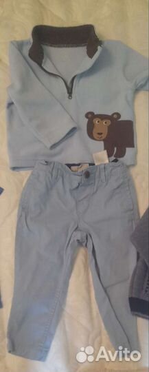 Комплект вещей на мальчика 74 80