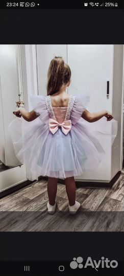 Платье для девочки 110