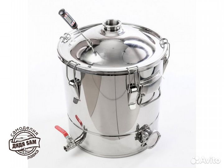 Перегонный куб на защёлках