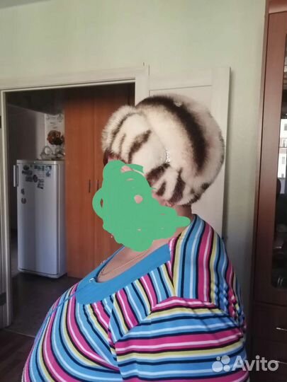 Шапка норковая женская