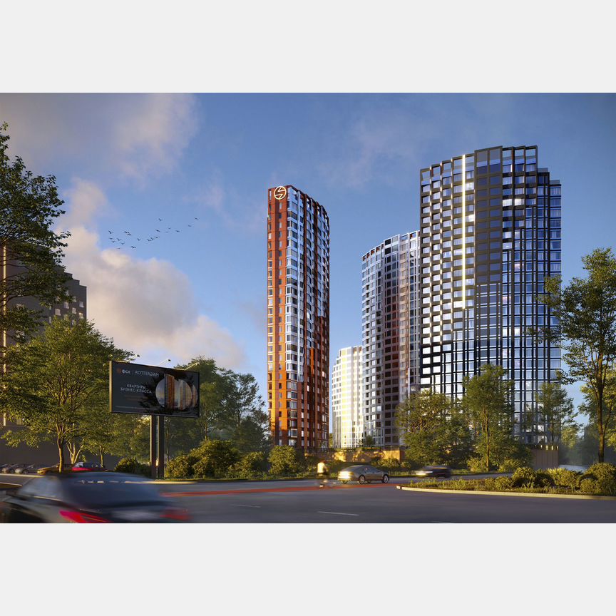 1-к. квартира, 50,7 м², 9/31 эт.