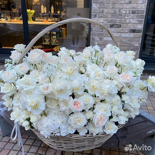 Авторские цветочные корзины