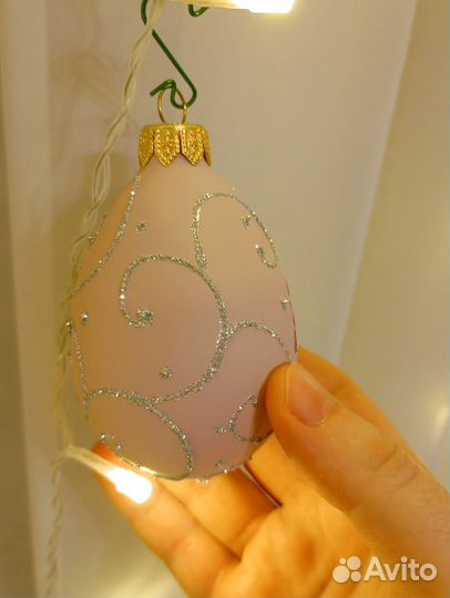 Елочная игрушка Пасхальное яйцо