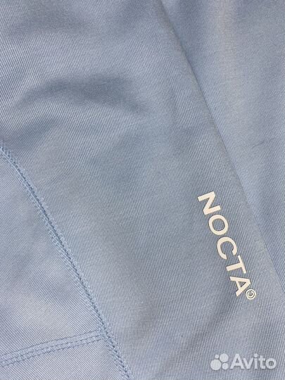 Зип худи nike tech fleece nocta синяя