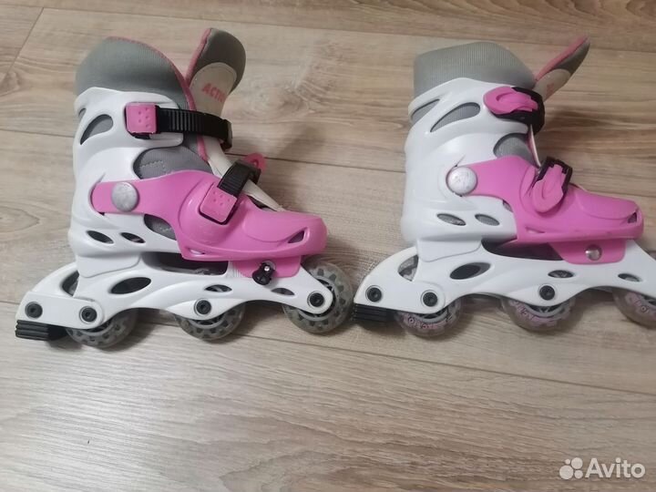 Роликовые коньки детские раздвижные 28-30