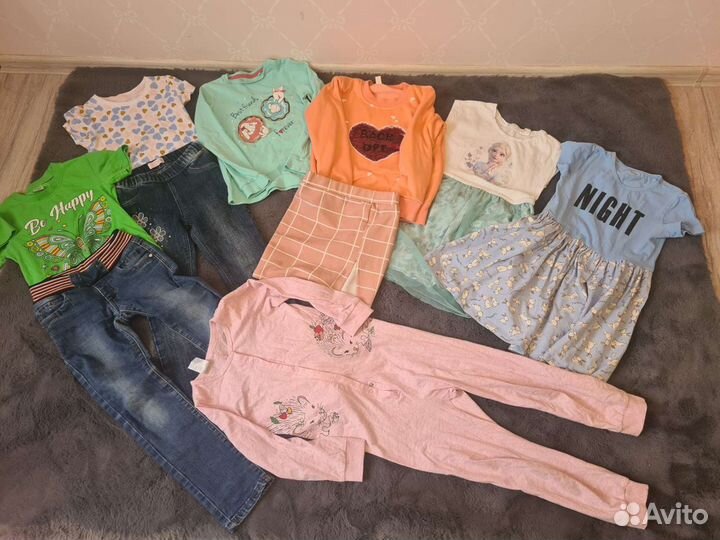 Вещи пакетом на девочку 122