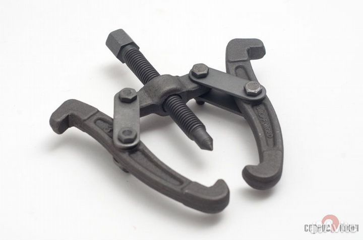 Съемник подшипников 2-х лапый 75мм