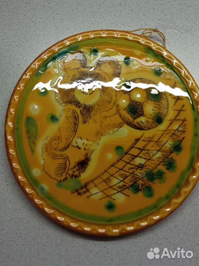 Секундомер. Тарелка Олимпийский мишка