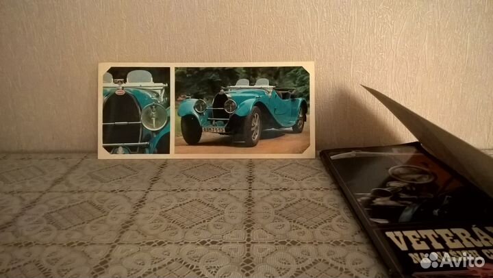 Набор открыток.(Чехия). Автомобили ретро