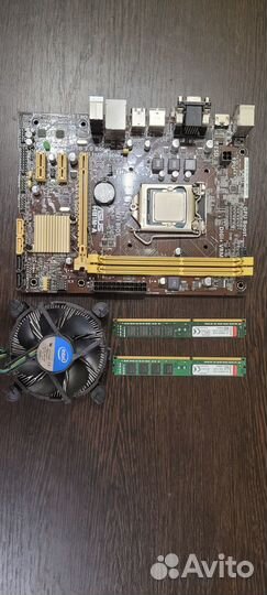 Asus H81+i3-4130+8gb