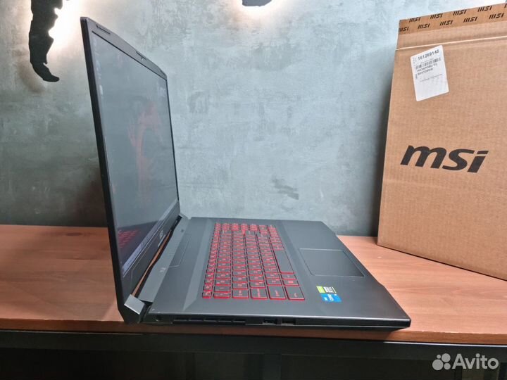 MSI Katana ips144hz 17,3