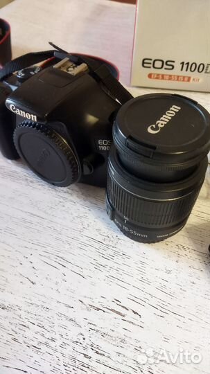 Зеркальный фотоаппарат canon EOS 1100D KIT