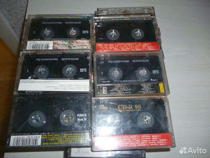 Аудиокассеты с записью