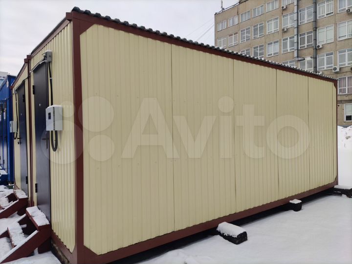 Теплый склад, контейнер, складское помещение,12 м²