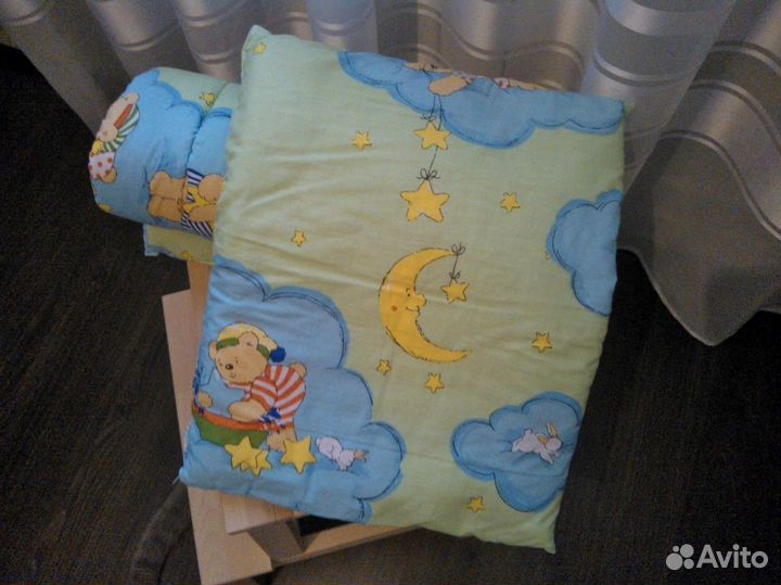 Комплект в коляску новый