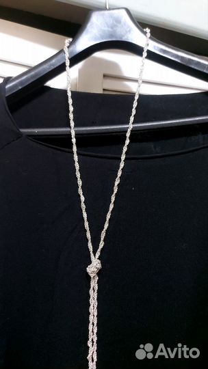 Платье трикотажное,чёрное, чокер в подарок