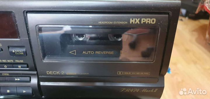 Дека кассетная technics rs-tr 474mагк2