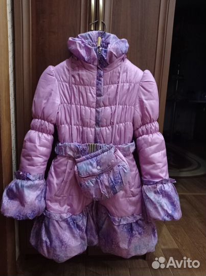 Пальто детское зимнее