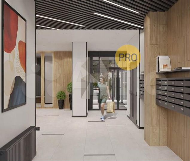 2-к. квартира, 59,6 м², 1/17 эт.